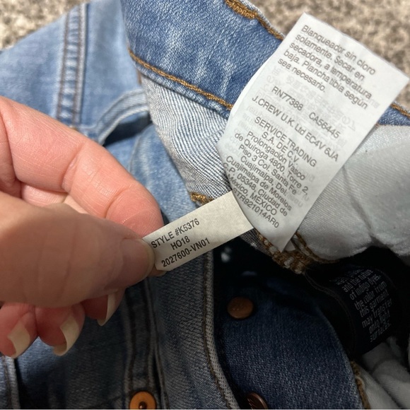 MADEWELL CALI DEMI-BOOT Mini Flare Hem Distressed Crop Jeans 26P - Picture 8 of 12